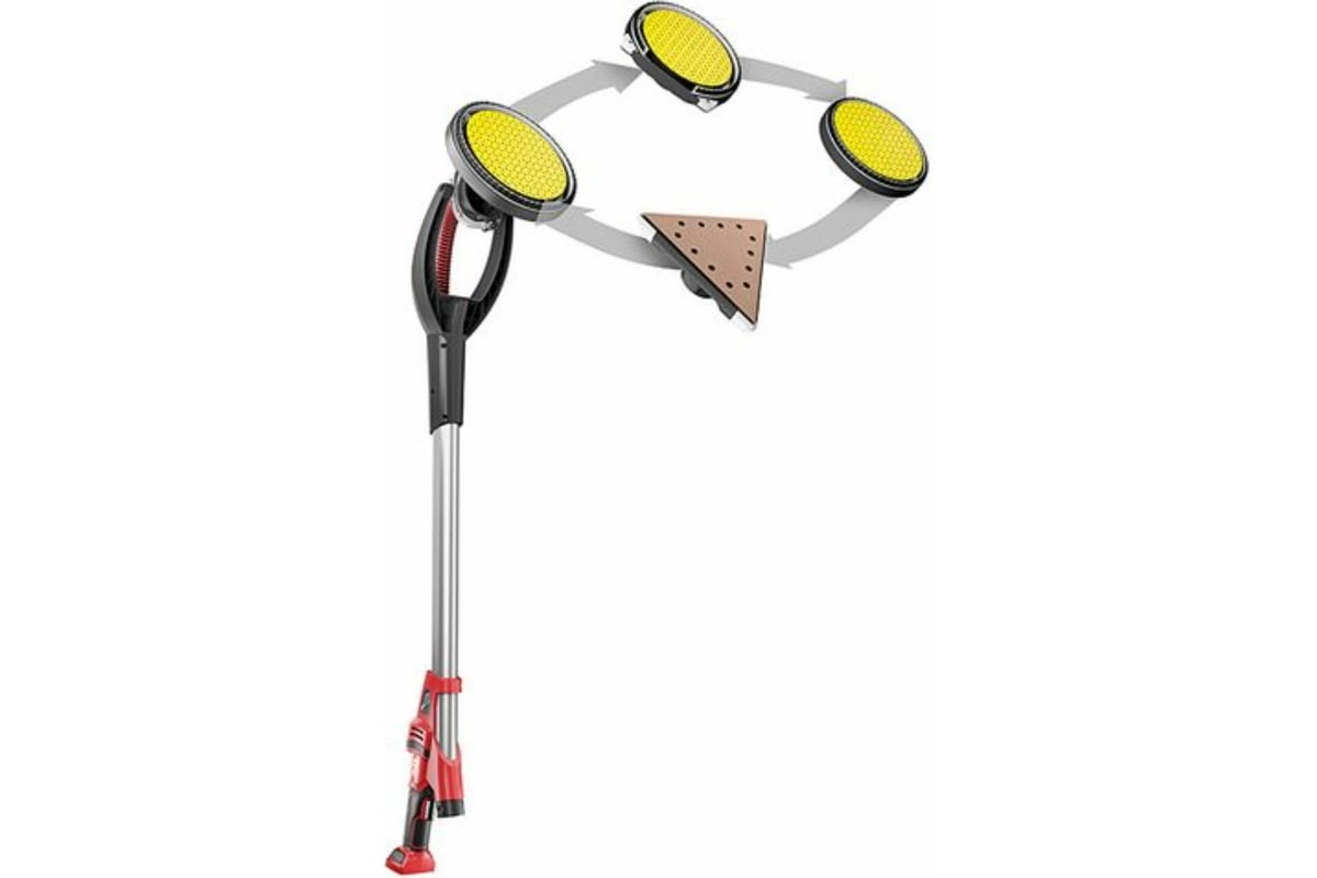 Аккумуляторная машина для шлифования стен и потолка Flex Giraffe GE MH 18.0-EC/5.0 Set + MH-X 504068