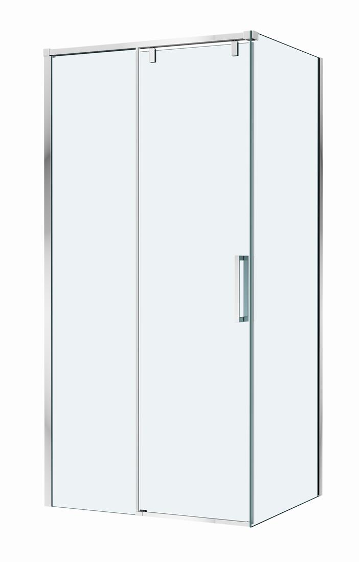 Душевой уголок BelBagno SOFT_CLOSE-1-AH-1-100/90-C-Cr 100x90 прозрачный, хром Душевой уголок BelBagno SOFT_CLOSE-1-AH-1-100/90-C-Cr 100x90 прозрачный, хром