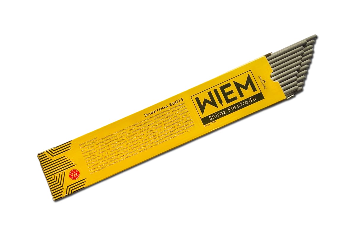 Электроды сварочные OK46 E6013 1 кг, 2.5х350 мм WIEM E6013125