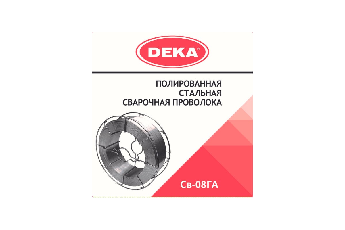 Полированная проволока СВ-08ГА 2 мм, 18 кг, К-300 Deka УТ-00000811