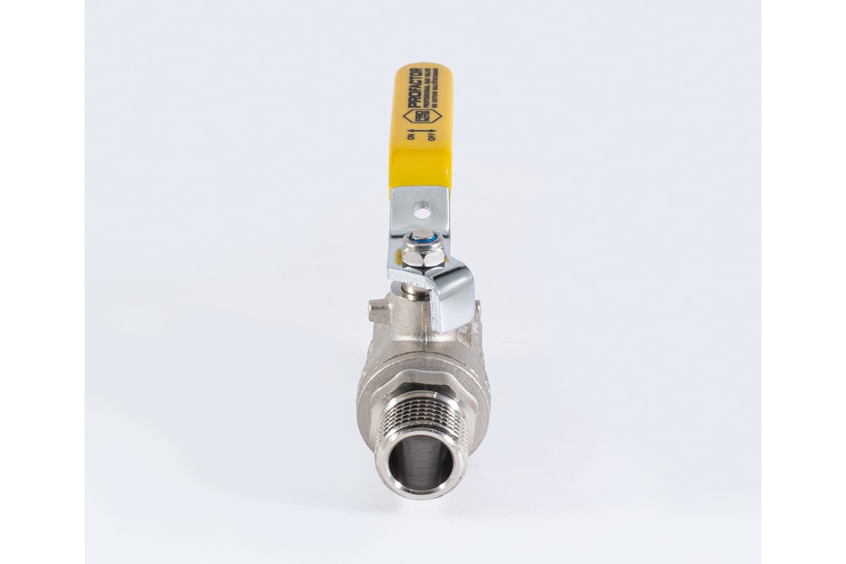 Шаровой кран для газа PROFACTOR PF GAS ручка рычаг, в/н 1/2 дюйма PF GBV 345