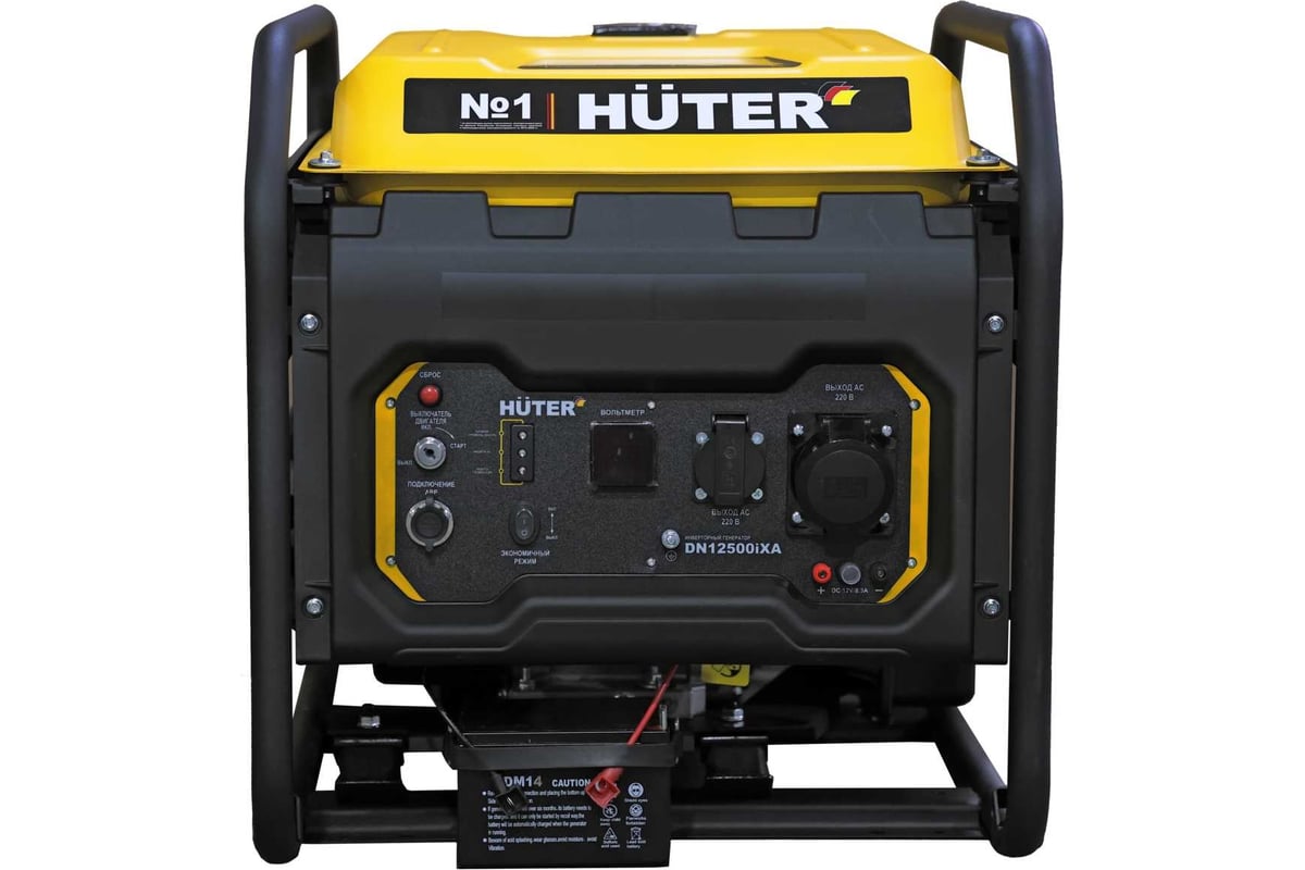 Инверторный генератор Huter DN12500iXA -электростартер 64/10/13