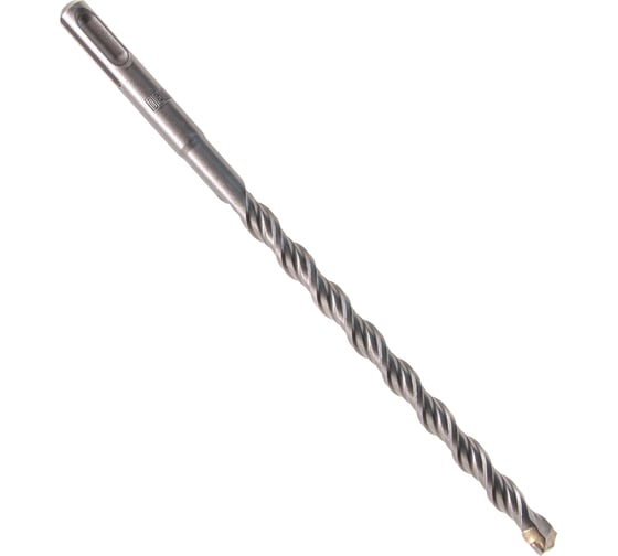 Бур по бетону, двойная спираль, Cobalt W-tip (10x210 мм; SDS PLUS) Denzel 705017