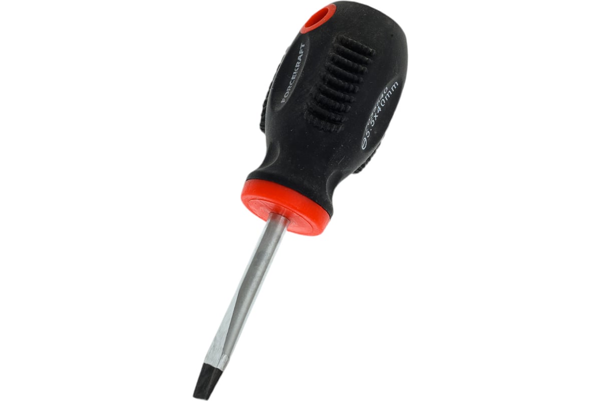 Шлицевая отвертка Forcekraft магнитная "Profi" S2 5.5х40 мм, 26237 FK-7035540