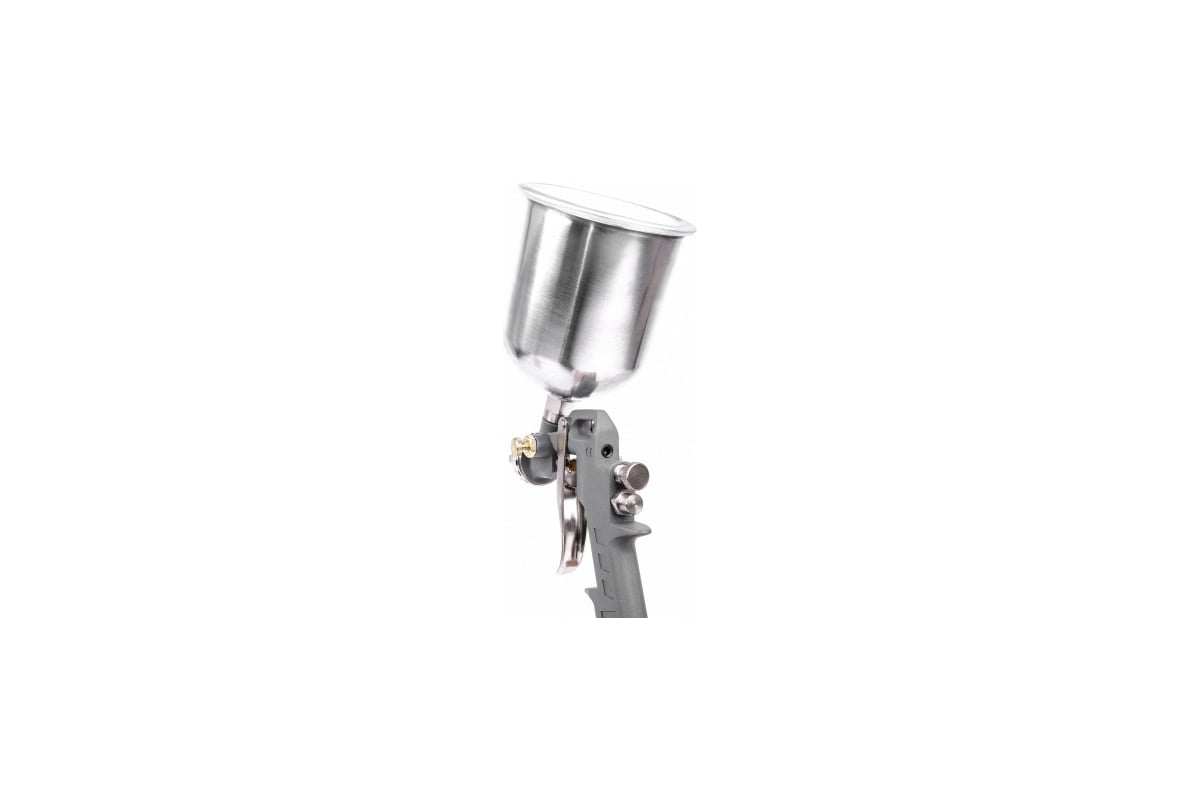 Пневматический краскопульт Intertool HP, форсунка 1.5 мм, бачок 600мл PT-0205