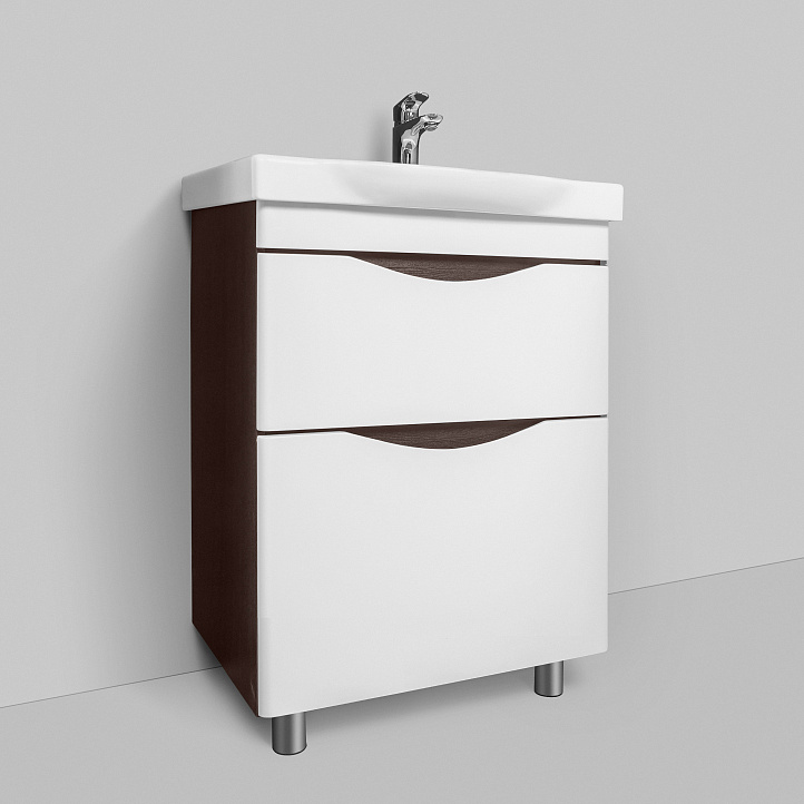 Тумба с раковиной Am.Pm Like 65 см напольная