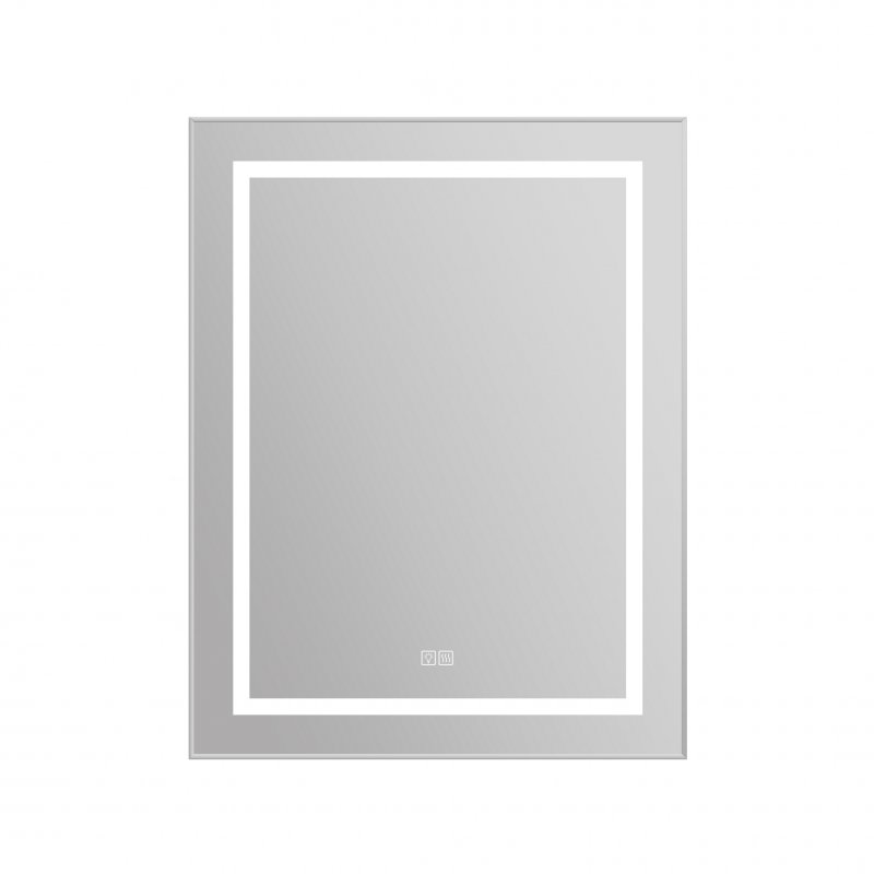 Зеркало BelBagno SPC-KRAFT-500-800-LED-TCH-WARM 50x80 см антипар, сатин