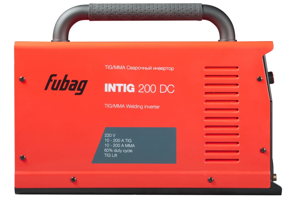 Сварочный инвертор Fubag INTIG 200 DC 31449 + горелка FB TIG 26 5P 4m 38459 31449.1