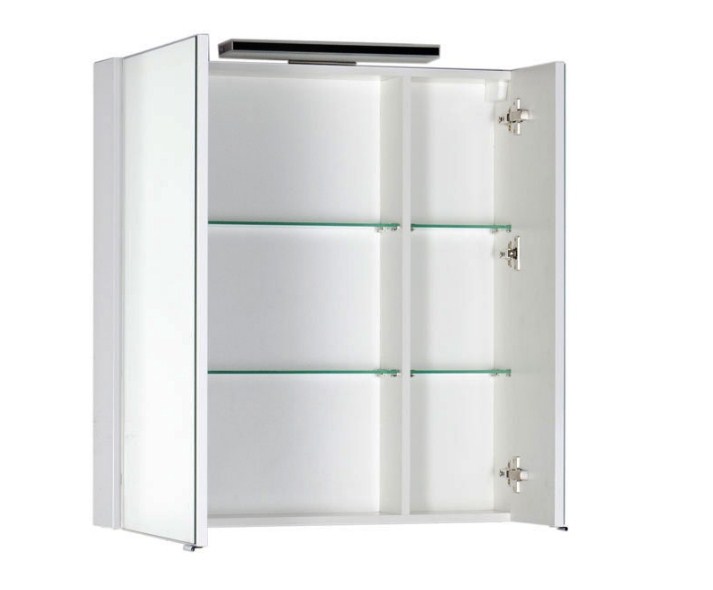 Зеркальный шкаф Aquanet Орлеан 80 см белый