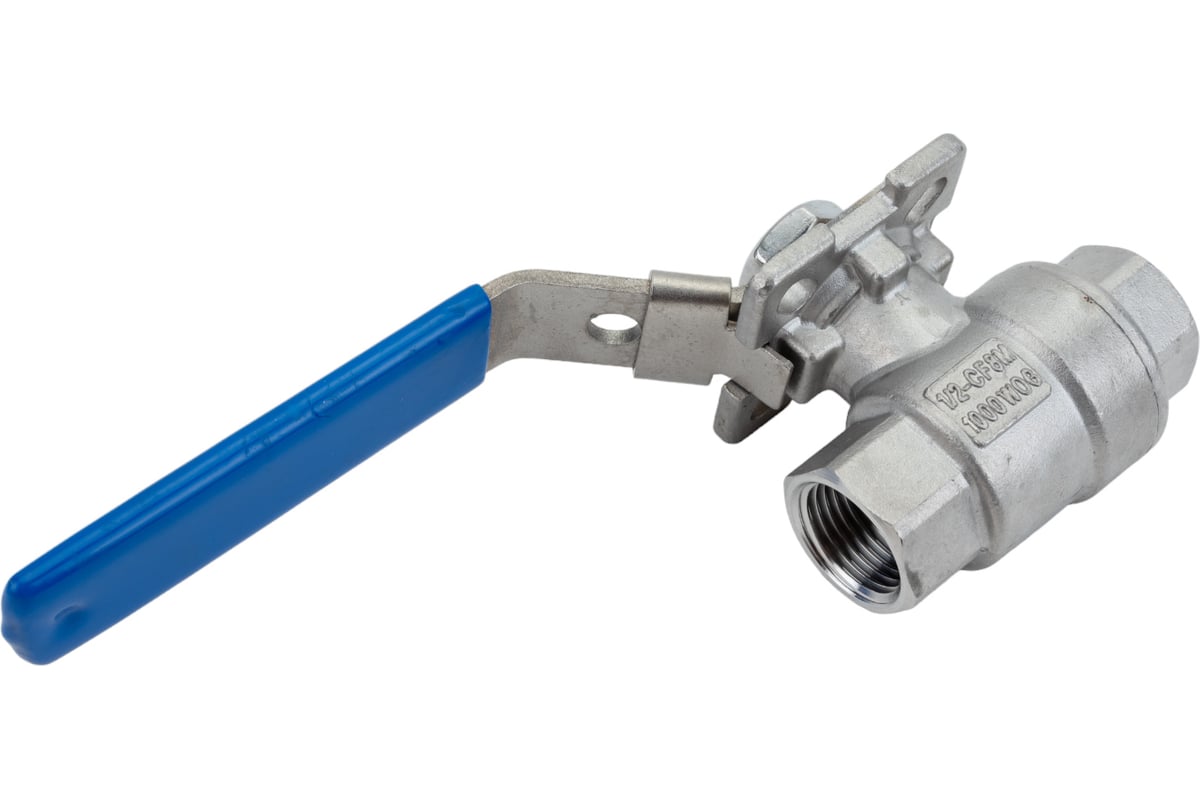 Кран DN.ru КШМП.316.230-ISO Ду15 Ру63 SS316 резьбовой с ISO фланцем D160-05351