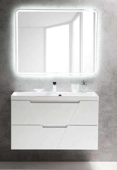 Мебель для ванной BelBagno Vittoria 100 см Bianco Lucido (эмаль)