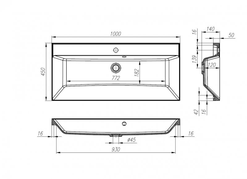 Мебель для ванной BelBagno Vittoria 100 см Toros Bianco