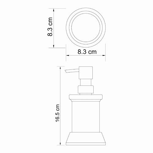 Дозатор жидкого мыла WasserKRAFT Donau K-2499