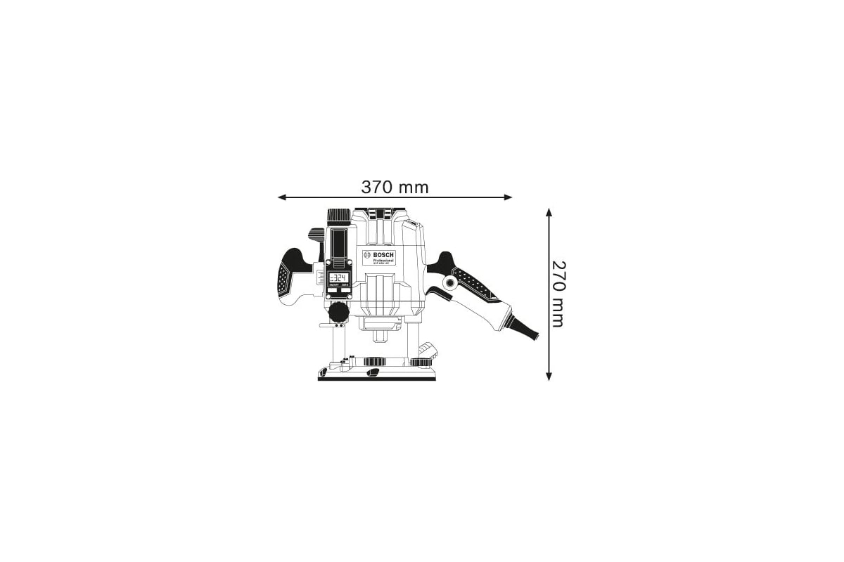 Фрезер Bosch GOF 1250 LCE 0.601.626.101