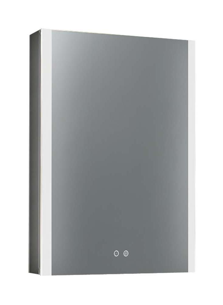 Зеркальный шкаф Aquatek 60x80 см с подсветкой, антипар, хром AQ7609-MLC