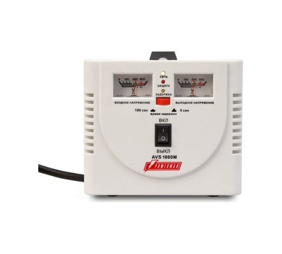 Стабилизатор напряжения Powerman 1ф 1 кВА AVS 1000 M 1192175