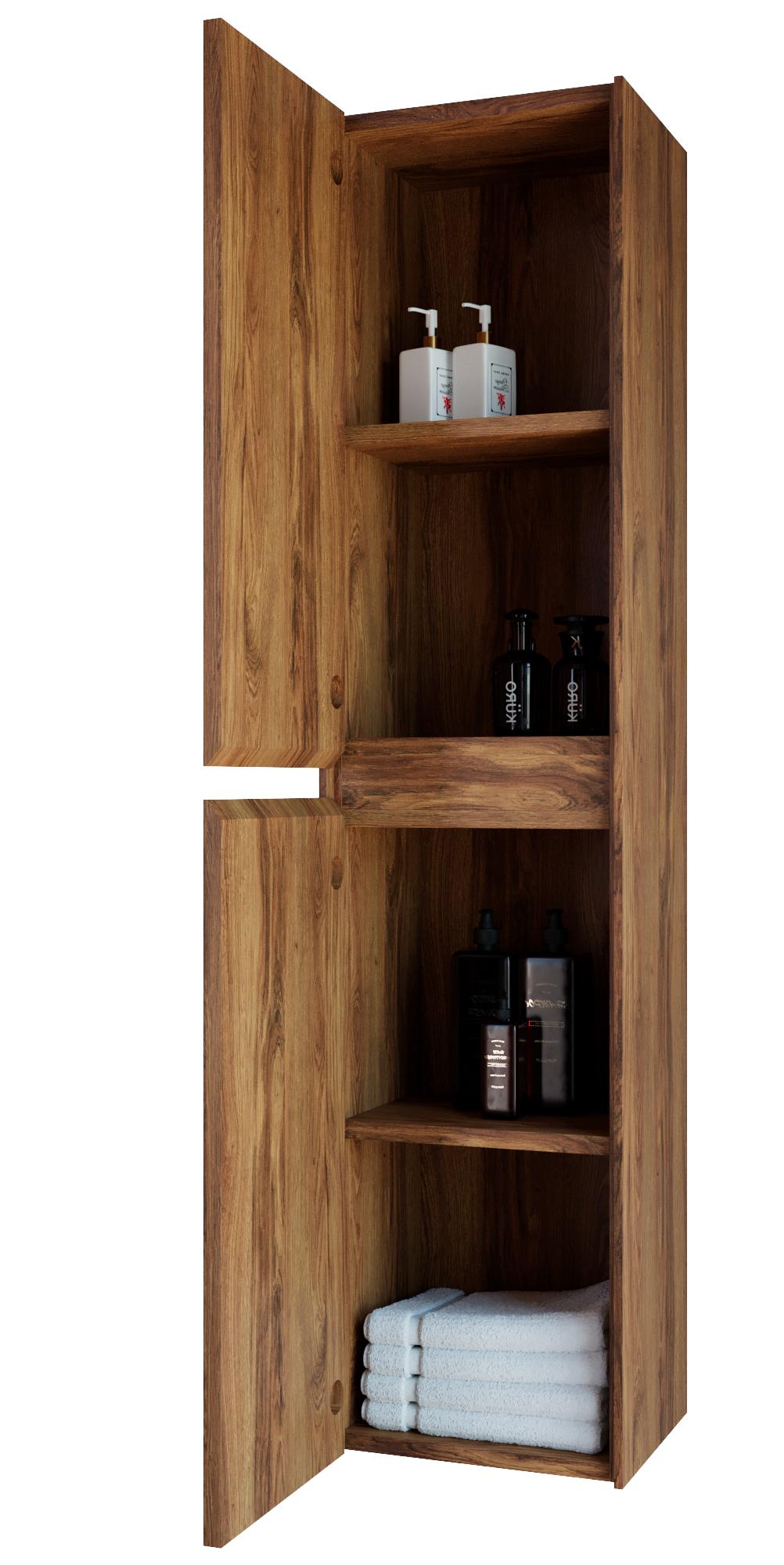 Шкаф пенал Vincea Chiara/Luka 35 см подвесной, C.Oak VSC-2CL150CO