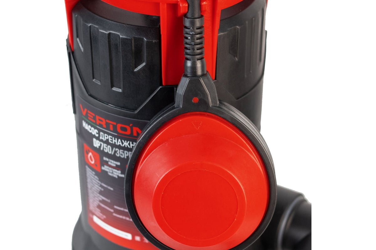 Дренажный насос для грязной воды Verton AQUA DP750/35PE 01.14140.14159