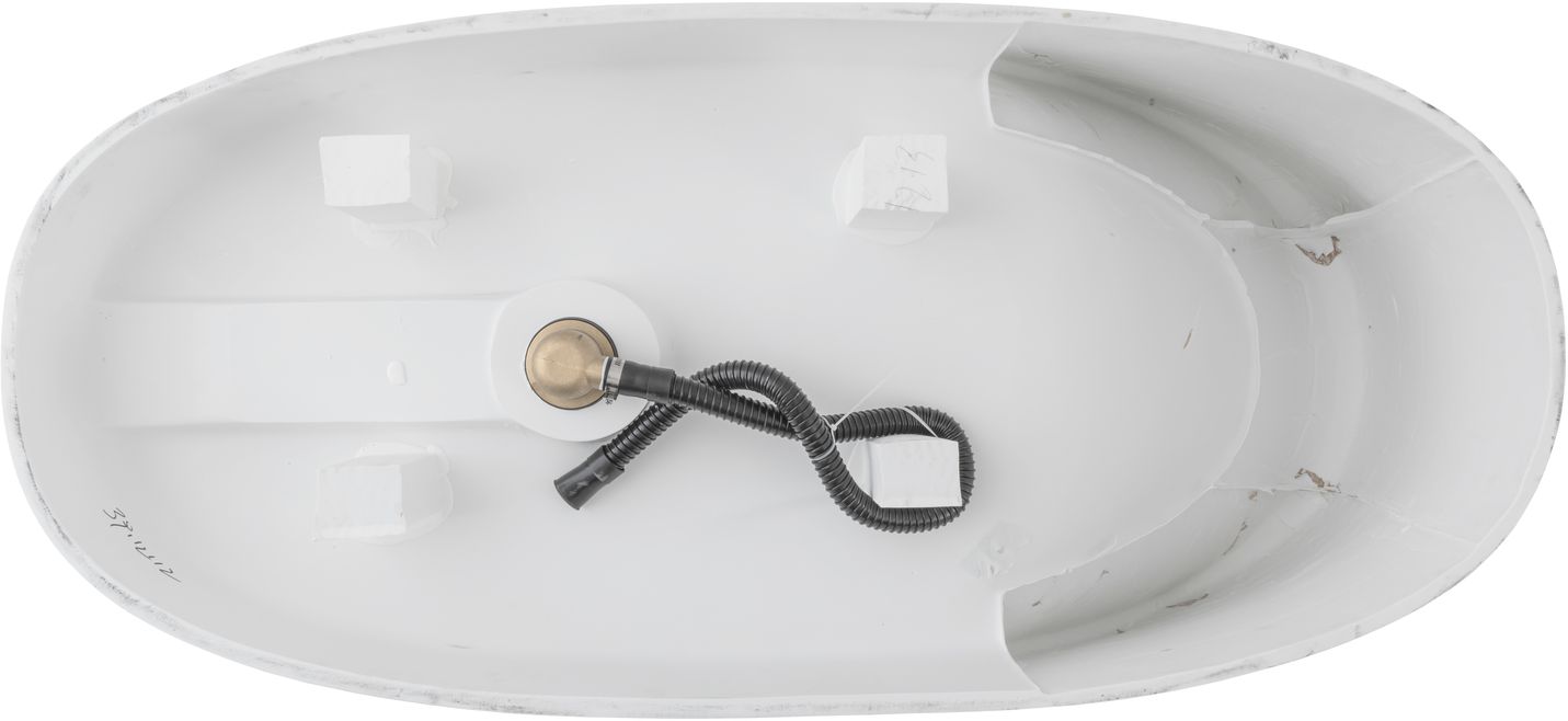 Ванна из искусственного камня Allen Brau Solid Stone Krion Neo XL 180x80 белый матовый 2.35002.21