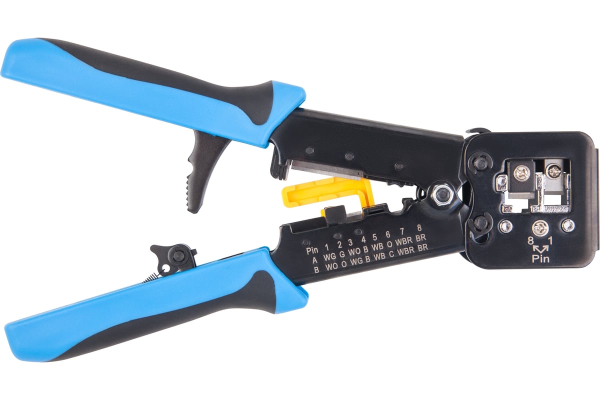 Кримпер TWIST HT-268ER для сквозных коннекторов RJ-45/RJ-12 TWCS-TM1-HT-268ER