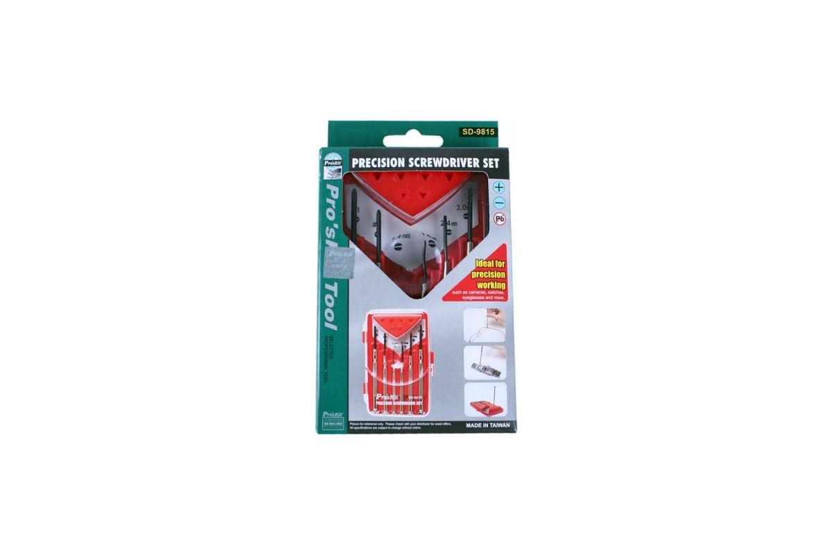 Набор отверток ProsKit SD-9815 00289809