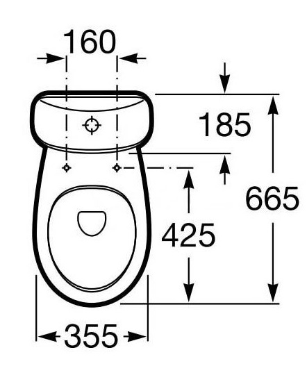 Крышка-сиденье Roca Victoria Z0000801390004 (ZRU8013900)