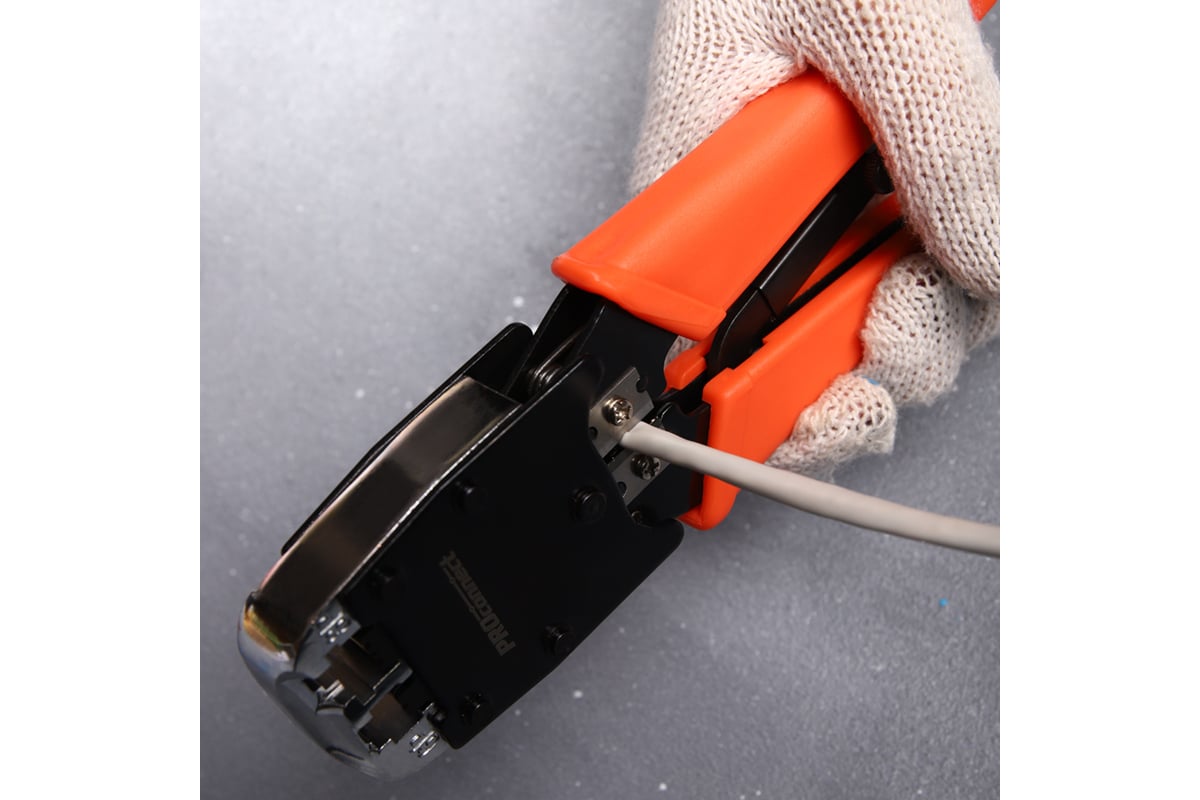 Кримпер для обжима PROCONNECT HT-500R 8P8C, 6P4C 12-3434-4