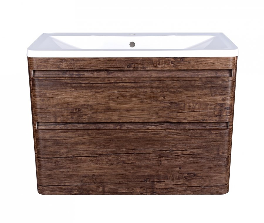 Тумба с раковиной Style Line Атлантика 90 см подвесная