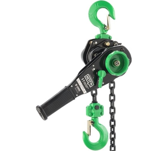Ручная рычажная таль HITCH LH210, 1 т, 12 м SZ068986