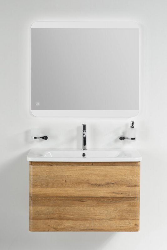 Мебель для ванной BelBagno Albano-Cer 80 см Rovere Rustico