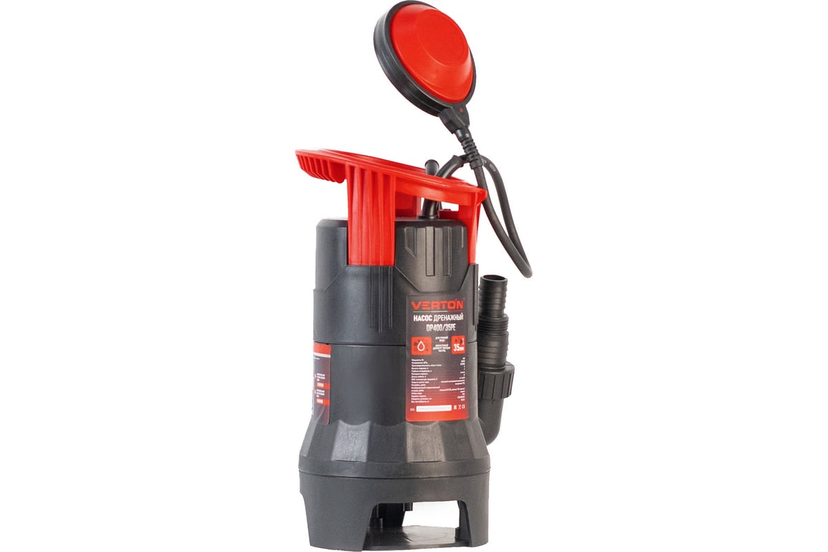 Дренажный насос для грязной воды Verton AQUA DP400/35PE 01.14140.14153