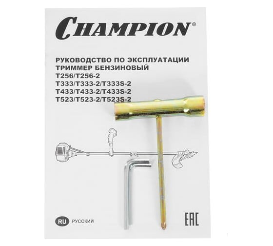 Бензиновый триммер Champion Т433-2
