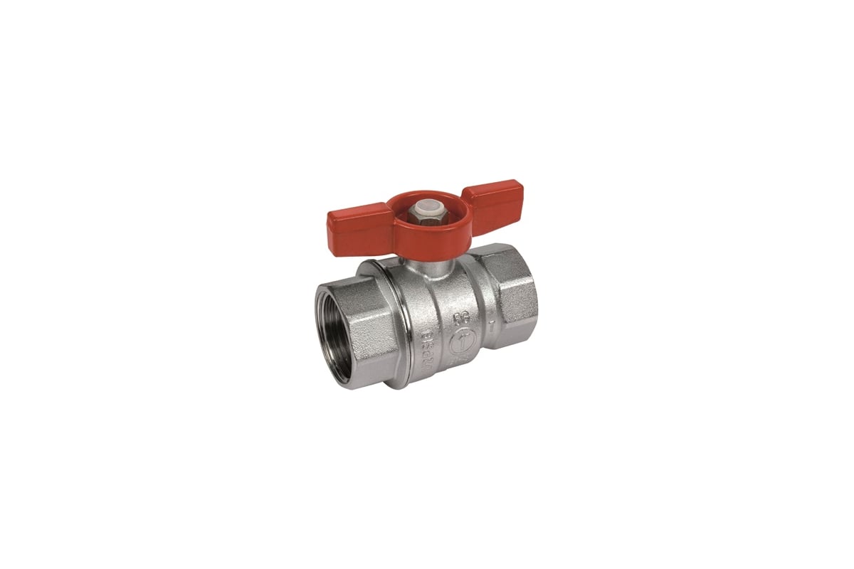 Шаровой кран Gekon с вн./вн. резьбой 1/2", ручка-бабочка GK 551 12