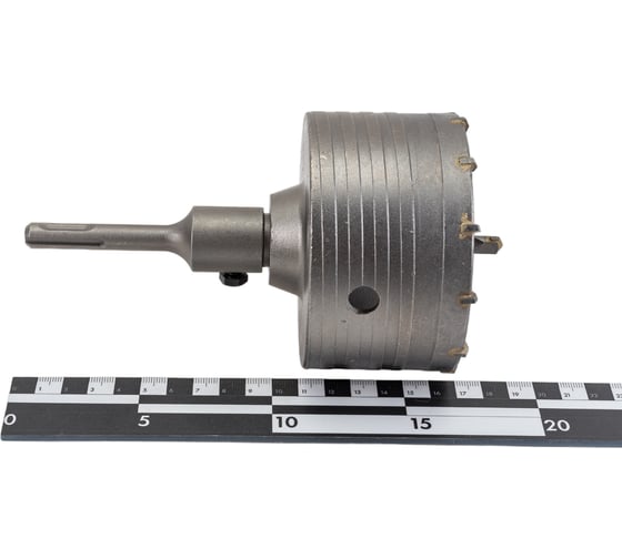 Коронка в сборе по бетону (100 мм; М22) Vertextools 222-0100