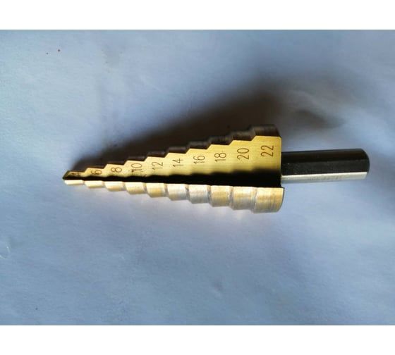 Ступенчатое сверло в блистере (4-22 мм, HSS 4241) Rockforce RF-44741(29880)