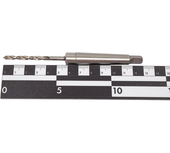 Сверло по металлу кх средняя серия (4.0x47x128 мм; КМ1; Р6М5 6542; ГОСТ 10903-77) ИНСТУЛС 00001173950