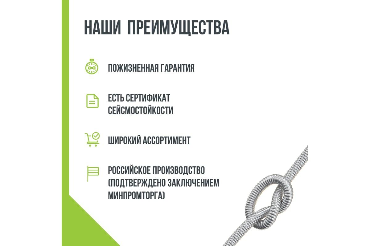 Труба гофрированная Stahlmann Ecoline 15А, неотожженная, 10 м 2293340