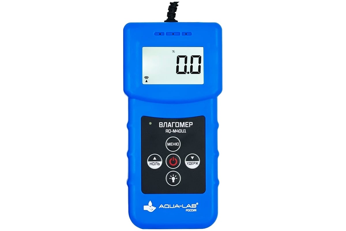 Проникающий влагомер для текстиля, шерсти, хлопка AQUA-LAB AQ-M40U1