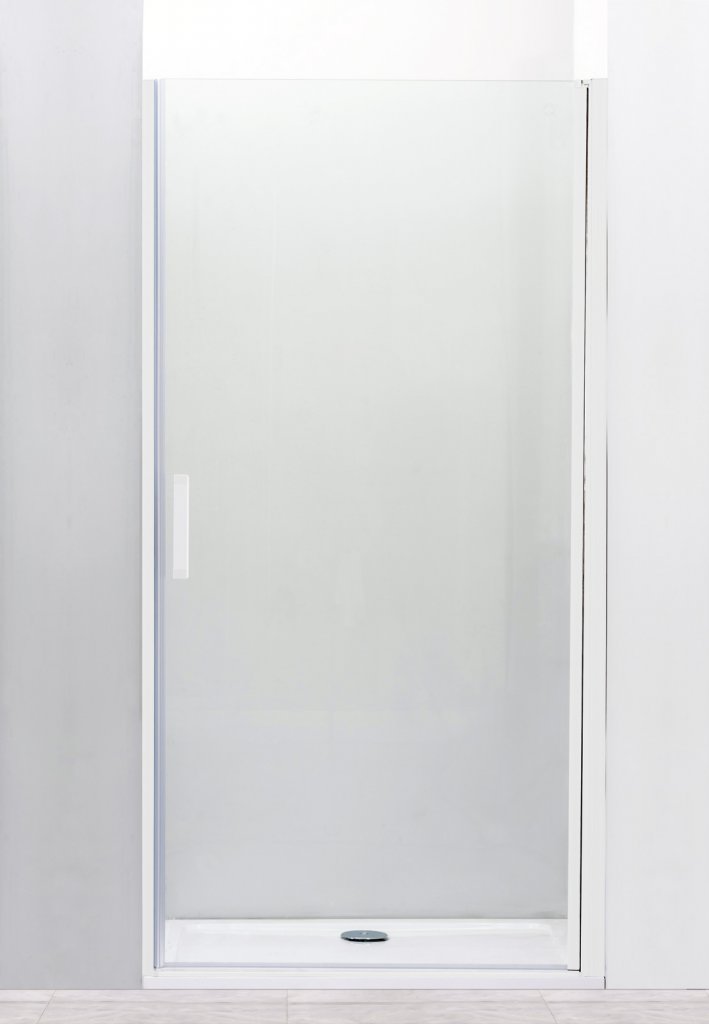 Душевая дверь Cezares Relax 90x185 RELAX-B-1-90-C-Bi прозрачная, серый