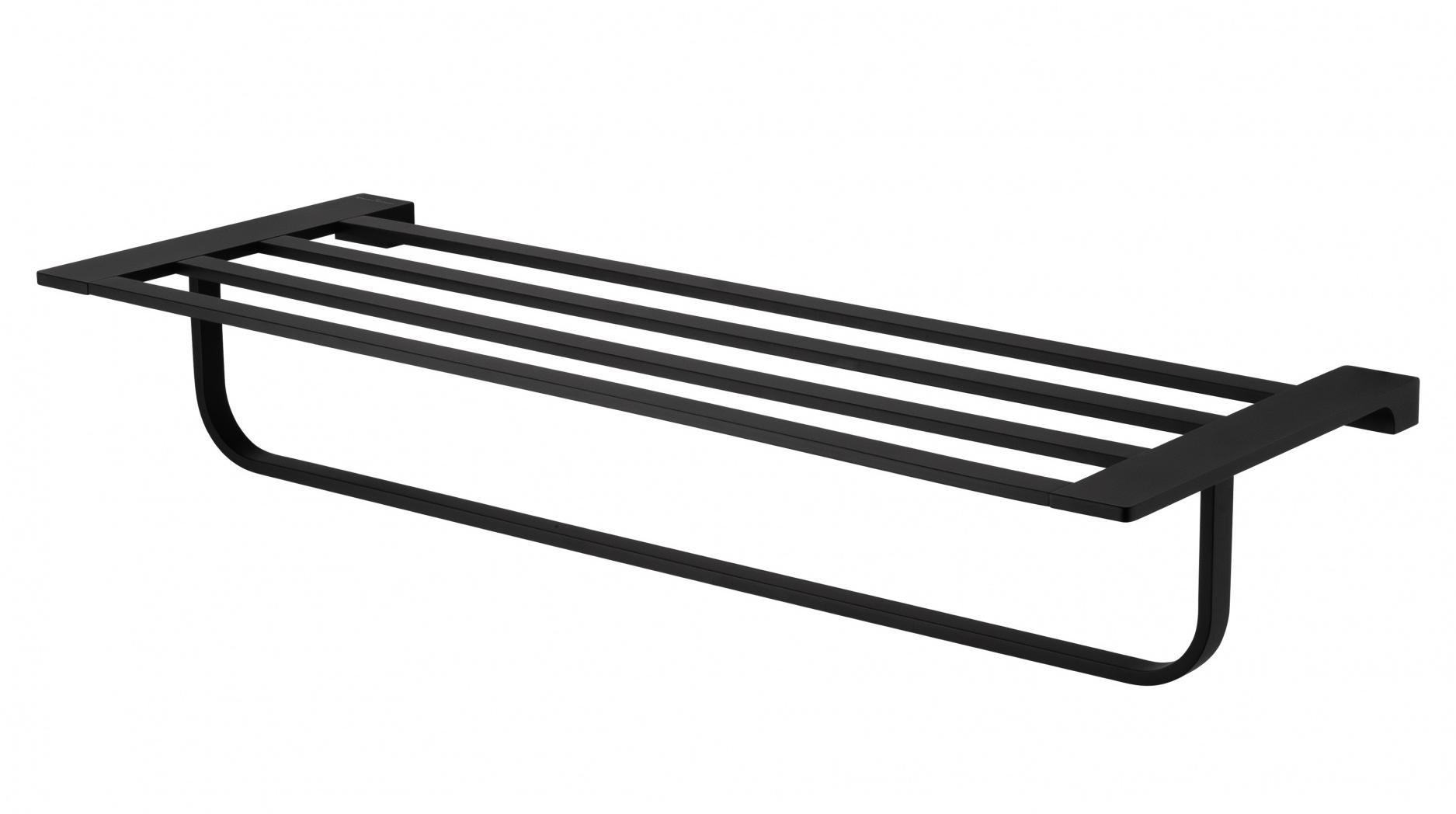 Полка для полотенец Wonzon&Woghand Eclipse WW-9181-BL черный