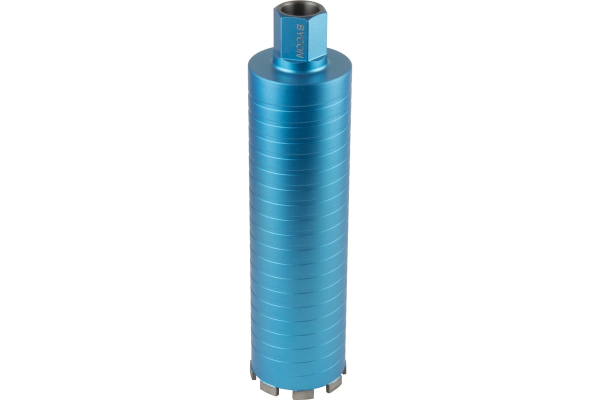Коронка алмазная сверлильная по бетону 102 мм, 1 1/4", микроудар BYCON D2011102M