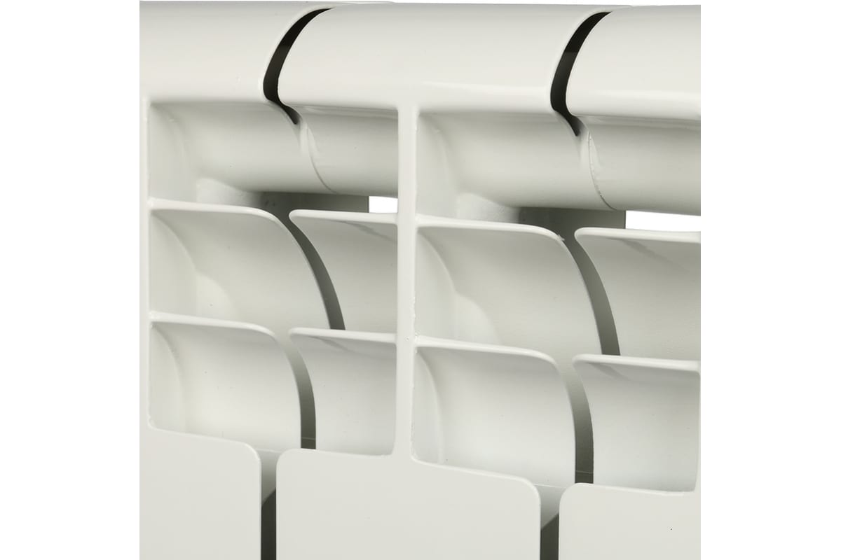 Алюминиевый радиатор Rommer Profi 350 AL350-80-80-080 10 секций RAL9016 86623
