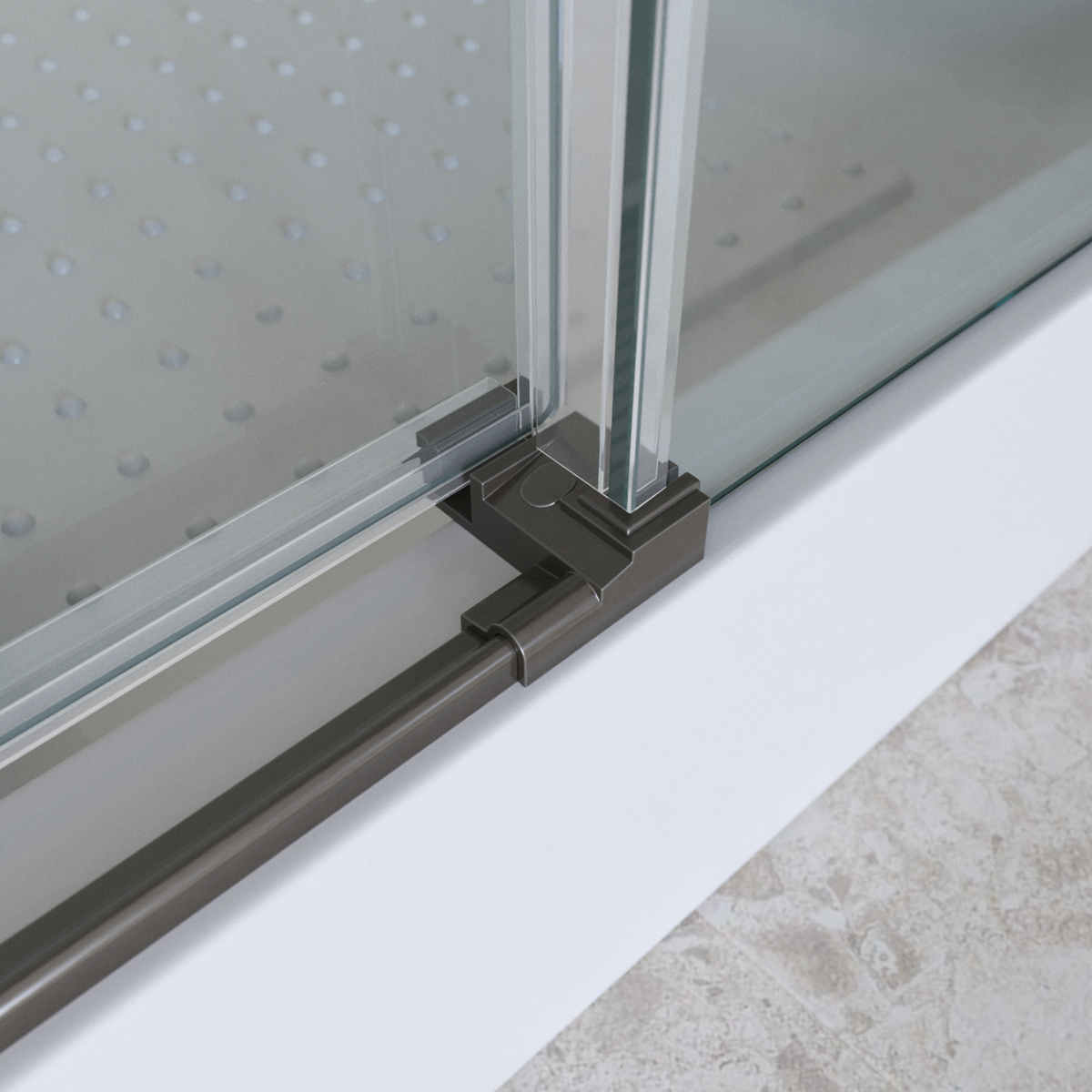Душевой уголок BelBagno MARINO-2-AH-2-120/90-C-GM 120x90 прозрачный, оружейная сталь