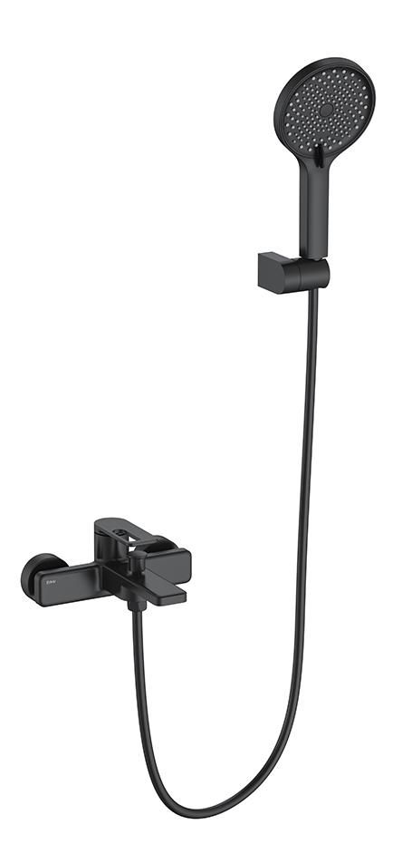 Смеситель для ванны Black&White Gravity GL-9101-MB черный матовый Смеситель для ванны Black&White Gravity GL-9101-MB черный матовый