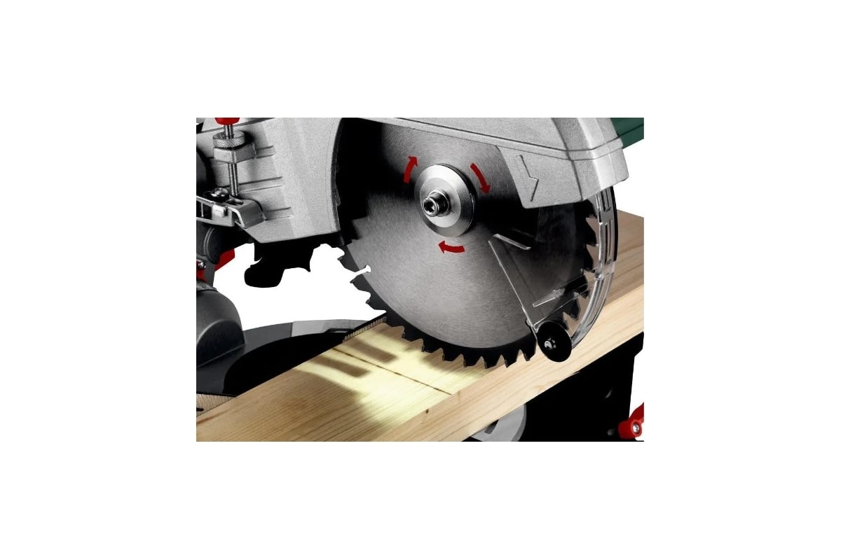 Торцовочная пила Metabo KGS 254 M 1800 Вт + пильный диск 613254000
