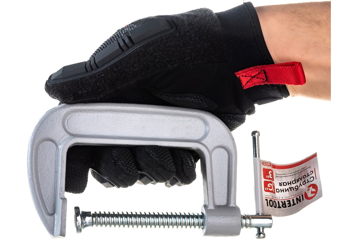 Струбцина Intertool тип "G" 3",75мм HT-6015