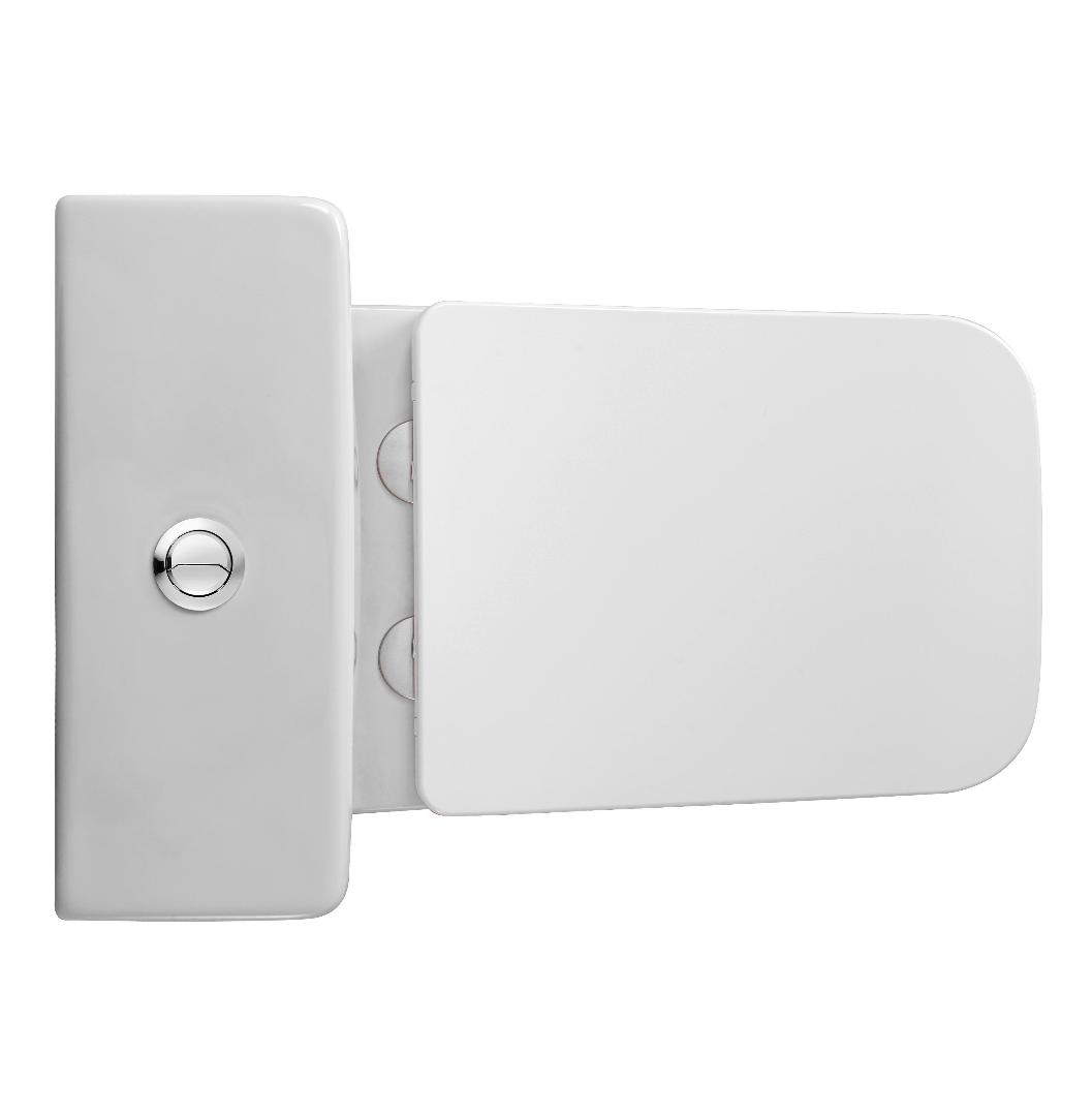 Унитаз-компакт Aquatek Либра New AQ1263NT-00 безободковый TORNADO с микролифтом