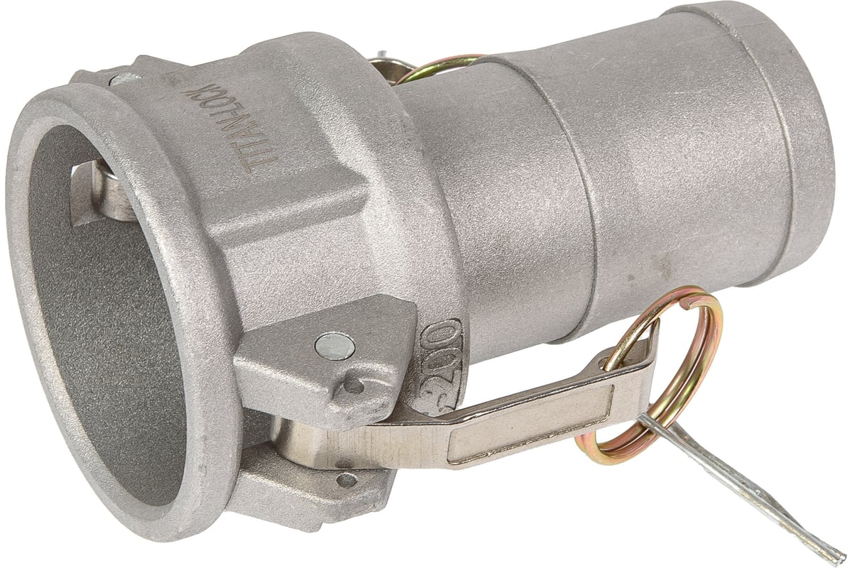 Алюминиевый камлок TITAN LOCK типа С серия EcoLine, розетка с хвостовиком 2" TL200CAL-EL
