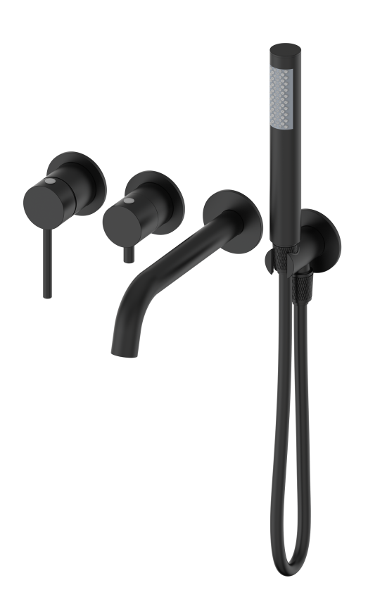 Смеситель для ванны Oliveeka Y-Line OL-889017-MB черный матовый