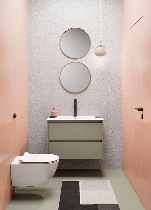Подвесной унитаз GSI Pura 8816FR211 с креплением 50x36 безободковый, белый
